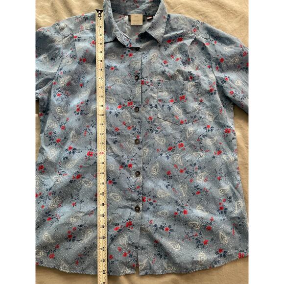 Vtg. "Tapestry" Button Down SZ M - Picture 5 of 7